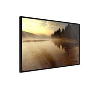 Poster et affiche - Fog Over the Water - 30x20 Artgeist (21426) NOIR