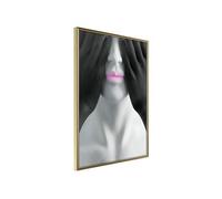 Affiche Murale Encadrée Guess Who 21 x 30 cm Or