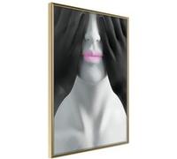 Affiche Murale Encadrée Guess Who 21 x 30 cm Or