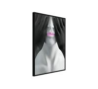 Affiche Murale Encadrée Guess Who 30 x 42 cm Noir