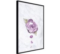 Affiche Murale Encadrée He Loves Me, He Loves Me Not... 21 x 30 cm Noir
