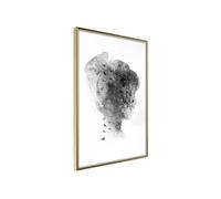 Affiche Murale Encadrée "Head Full of Dreams" 21 x 30 cm Or