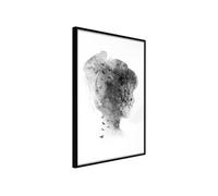 Affiche Murale Encadrée Head Full of Dreams 30 x 42 cm Noir