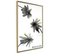 Affiche Murale Encadrée Holidays in the South 30 x 42 cm Or