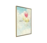 Affiche Murale Encadrée "Inner Child" 21 x 30 cm Or