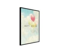 Affiche Murale Encadrée Inner Child 30 x 42 cm Noir NOIR