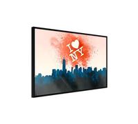 Poster et affiche - Inscription Above the City - 60x40 Artgeist (24402) NOIR