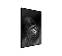 Affiche Murale Encadrée Intelligent Gaze 30 x 42 cm Noir NOIR