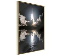 Affiche Murale Encadrée Into the Unknown 30 x 42 cm Or