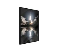 Affiche Murale Encadrée "Into the Unknown" 40 x 60 cm Noir