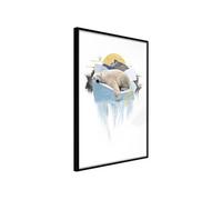 Image encadrée Artgeist Poster et affiche - King of the Arctic - 30x45 (24882)