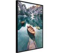 Poster et affiche - Lake in a Mountain Valley - 30x45 Artgeist (25008) NOIR