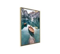 Poster et affiche - Lake in a Mountain Valley - 40x60 Artgeist (25016)