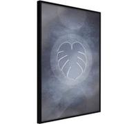 Affiche Murale Encadrée "Leaf in the Center" 30 x 42 cm Noir Multicolore G