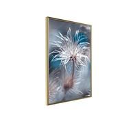 Affiche Murale Encadrée "Like a Dandelion " 30 x 42 cm Or