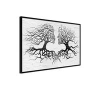 Affiche Murale Encadrée "Like the Old Trees" 60 x 40 cm Noir