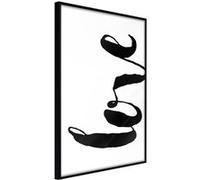 Affiche Murale Encadrée "Love Sideways" 21 x 30 cm Noir Multicolore G