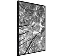 Affiche Murale Encadrée Lying on the Grass 21 x 30 cm Noir