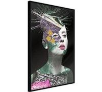 Affiche Murale Encadrée Modern Beauty 21 x 30 cm Noir