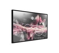 Affiche Murale Encadrée "Moments Like Butterflies" 60 x 40 cm Noir