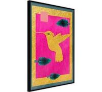 Affiche Murale Encadrée Native American Hummingbird 21 x 30 cm Noir