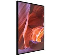 Affiche Murale Encadrée "Nature is an Artist" 30 x 42 cm Noir Multicolore G