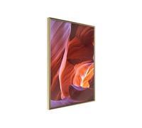 Affiche Murale Encadrée Nature is an Artist 30 x 42 cm Or