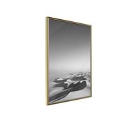 Affiche Murale Encadrée Ocean of Sand I 21 x 30 cm Or