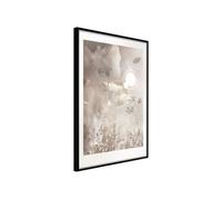 Affiche Murale Encadrée "On the Edge of the Summer" 40 x 60 cm Noir