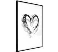 Poster et affiche - Painted Declaration of Love - 30x45 Artgeist (28386) NOIR