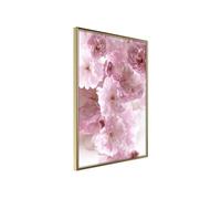 Affiche Murale Encadrée "Path Paved with Flowers" 21 x 30 cm Or