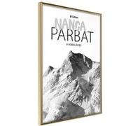 Image encadrée Artgeist Poster et affiche - Peaks of the World: Nanga Parbat - 20x30 (29216)
