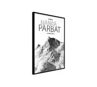 Image encadrée Artgeist Poster et affiche - Peaks of the World: Nanga Parbat - 40x60 (29226)