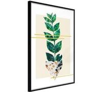 Affiche Murale Encadrée "Perfectly Divided" 30 x 42 cm Noir NOIR G