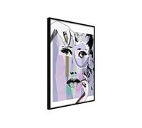 Affiche Murale Encadrée "Pieced Together" 40 x 60 cm Noir