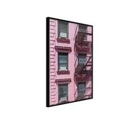 Poster et affiche - Pink Facade - 40x60 (29580)