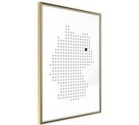 Poster et affiche - Pixel Map of Germany - 20x30 (29804)