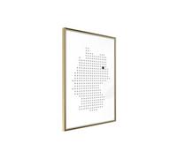 Poster et affiche - Pixel Map of Germany - 40x60 Artgeist (29816)