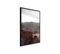 Affiche Murale Encadrée "Place for a Trip" 21 x 30 cm Noir