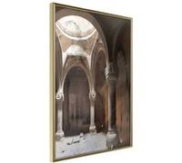 Affiche Murale Encadrée Place of Peace 21 x 30 cm Or