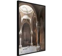 Affiche Murale Encadrée Place of Peace 30 x 42 cm Noir NOIR