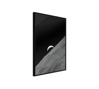 Affiche Murale Encadrée "Planet in the Shadow" 21 x 30 cm Noir