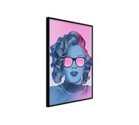 Affiche Murale Encadrée Pop Culture Icon 21 x 30 cm Noir