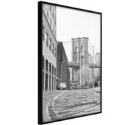 Affiche Murale Encadrée "Postcard from New York" 21 x 30 cm Noir Multicolore G