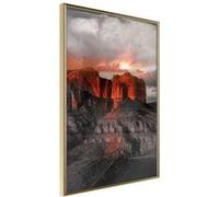 Affiche Murale Encadrée Power of Nature 30 x 42 cm Or