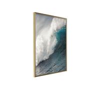 Affiche Murale Encadrée Power of the Ocean 30 x 42 cm Or