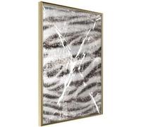 Affiche Murale Encadrée "Predator Skin" 30 x 42 cm Or