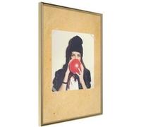 Affiche Murale Encadrée "Preparing for the Party" 21 x 30 cm Or