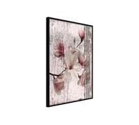 Affiche Murale Encadrée Queen of Spring Flowers I 30 x 42 cm Noir