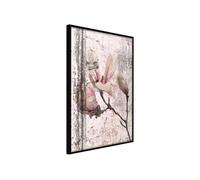 Affiche Murale Encadrée "Queen of Spring Flowers III" 21 x 30 cm Noir